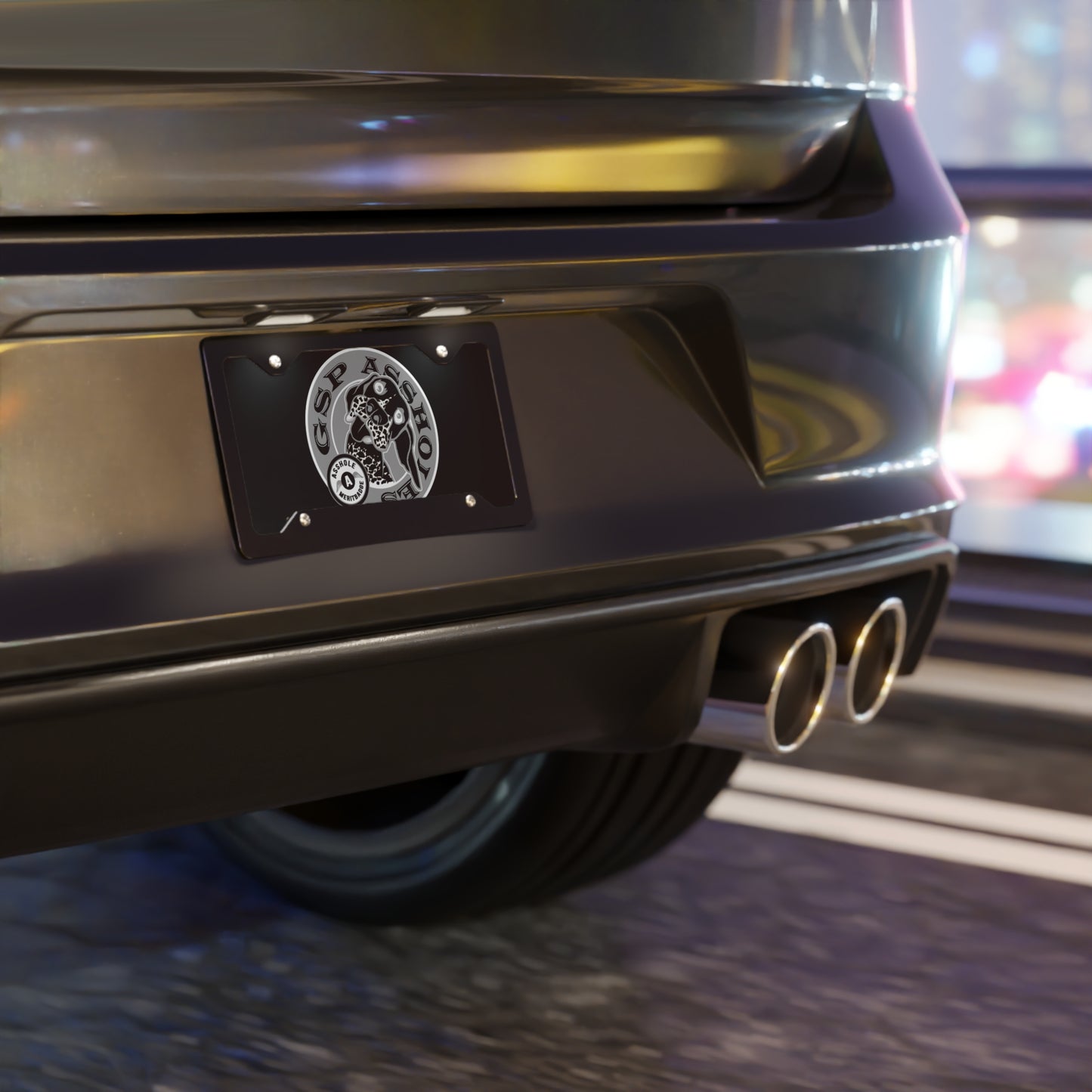 GSP AH Plate Black