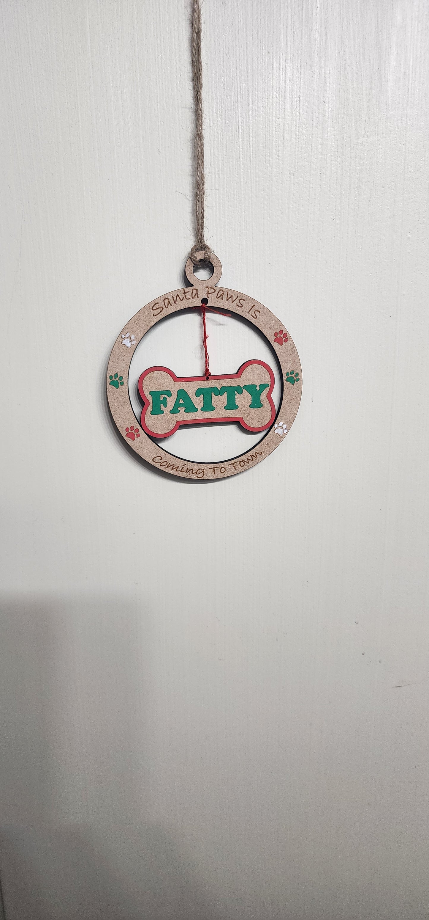Personalized Dog Ornament
