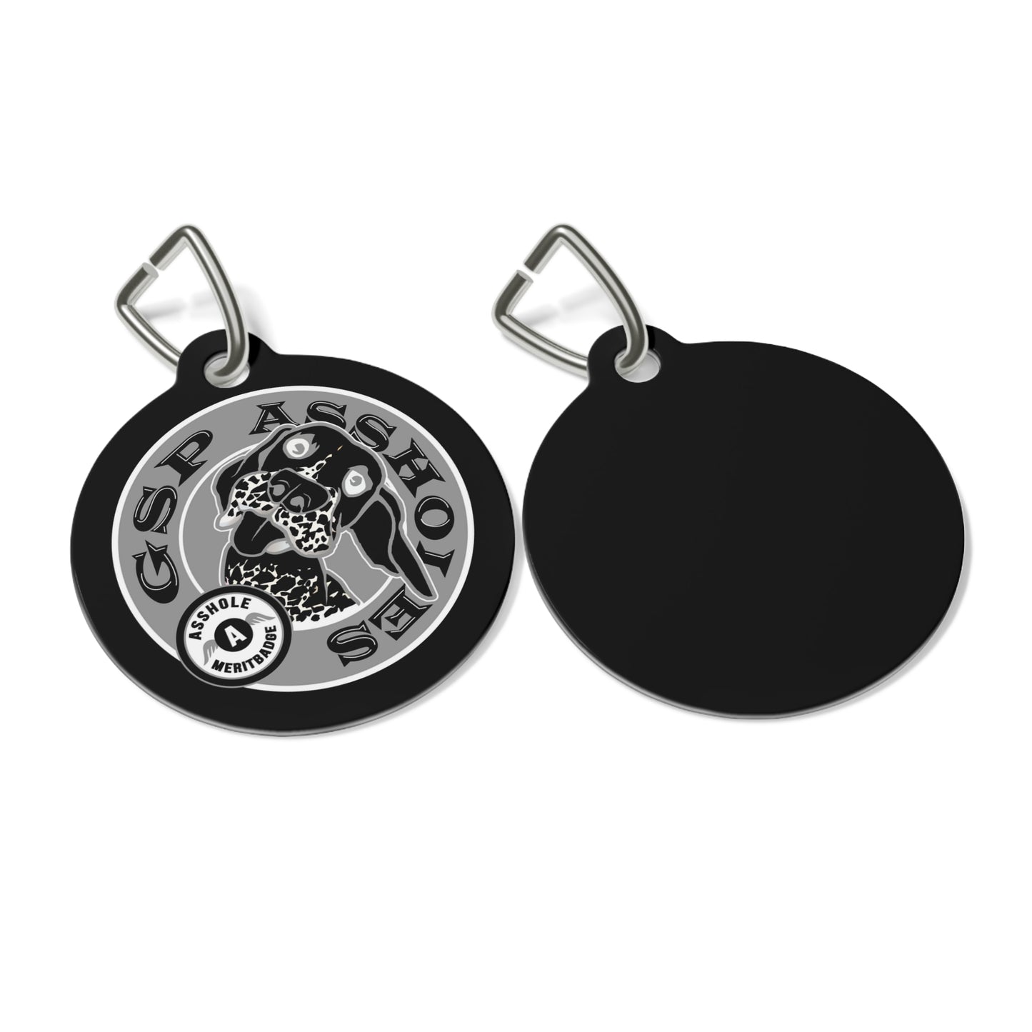 GSP AH OFFICIAL DOG TAG Black