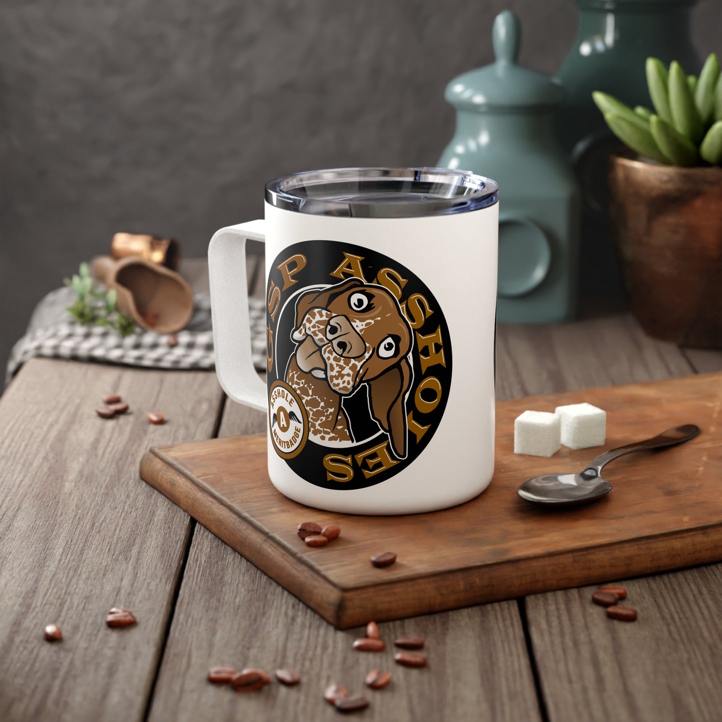 Insulated Coffee Mug, 10oz