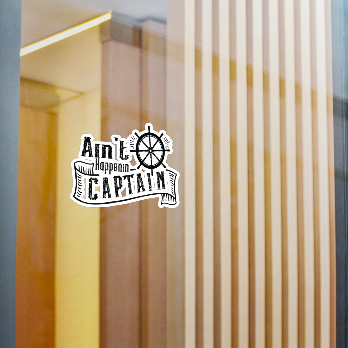 Ain't Happenin Captain Decals