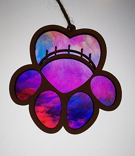 **Rainbow Bridge ornament car charm sun catcher