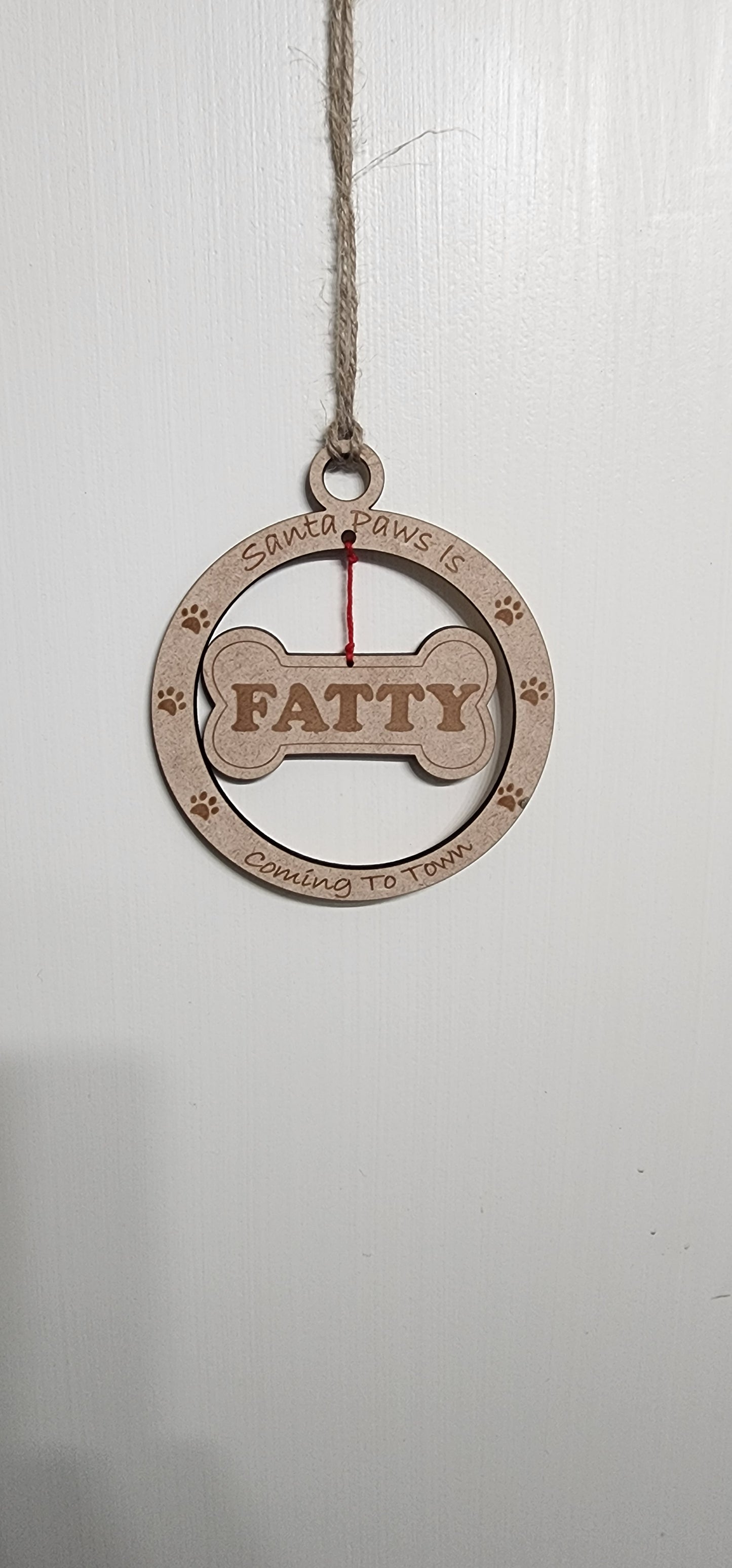 Personalized Dog Ornament