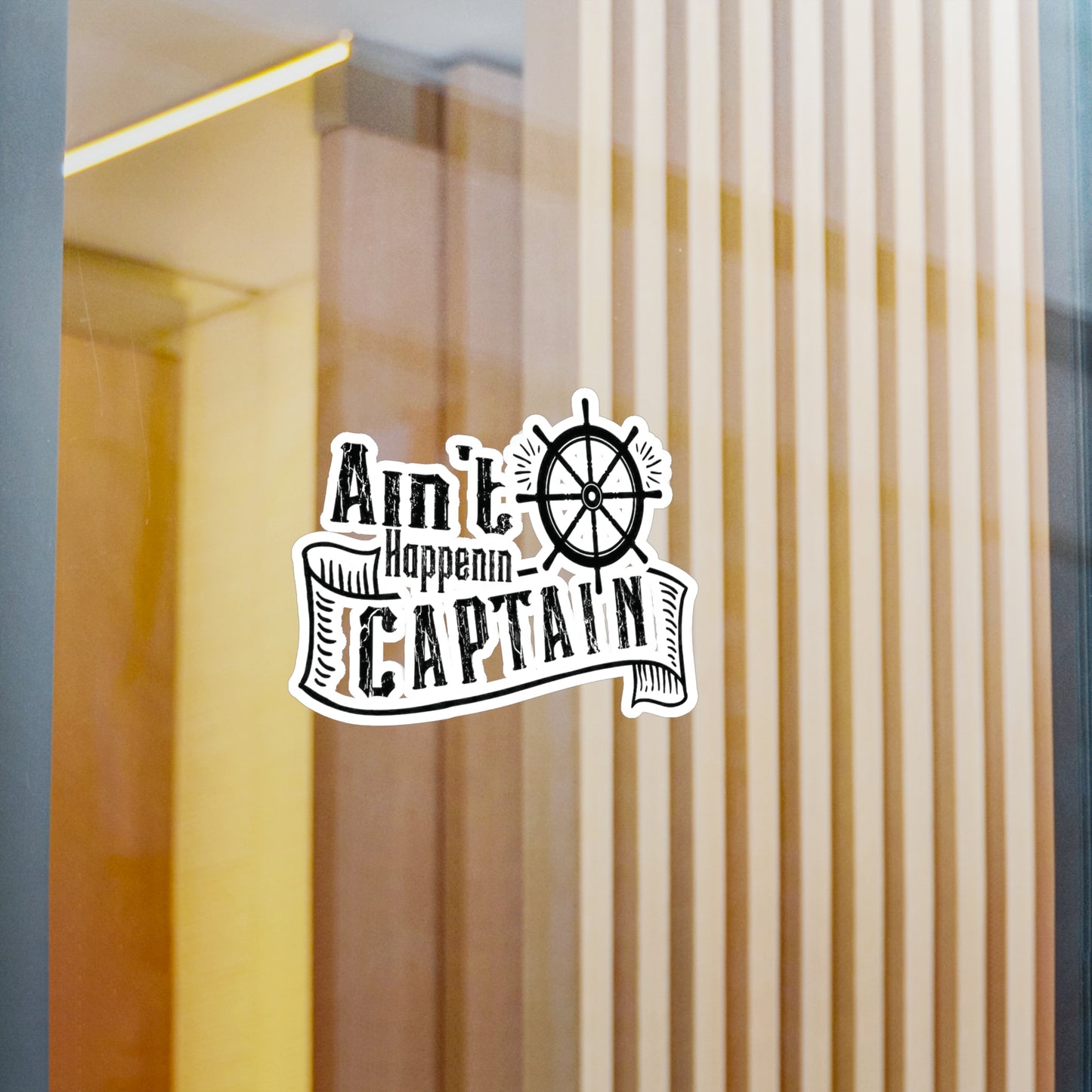 Ain't Happenin Captain Decals