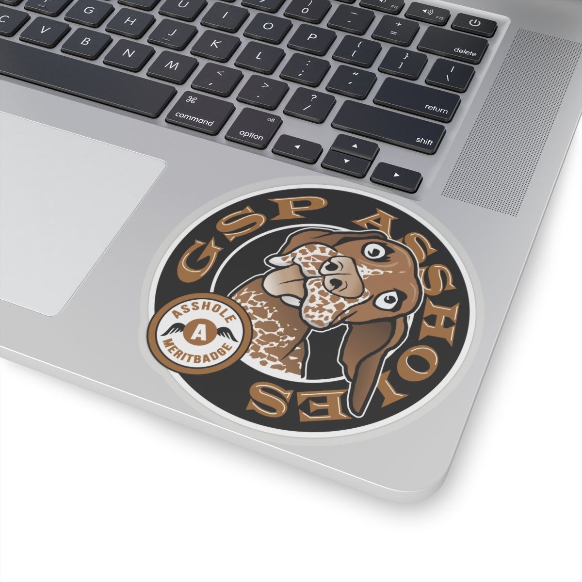 Official GSP AH Sticker Brown