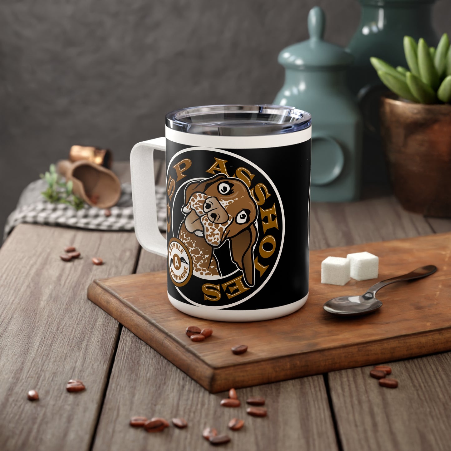 Insulated Coffee Mug, 10oz