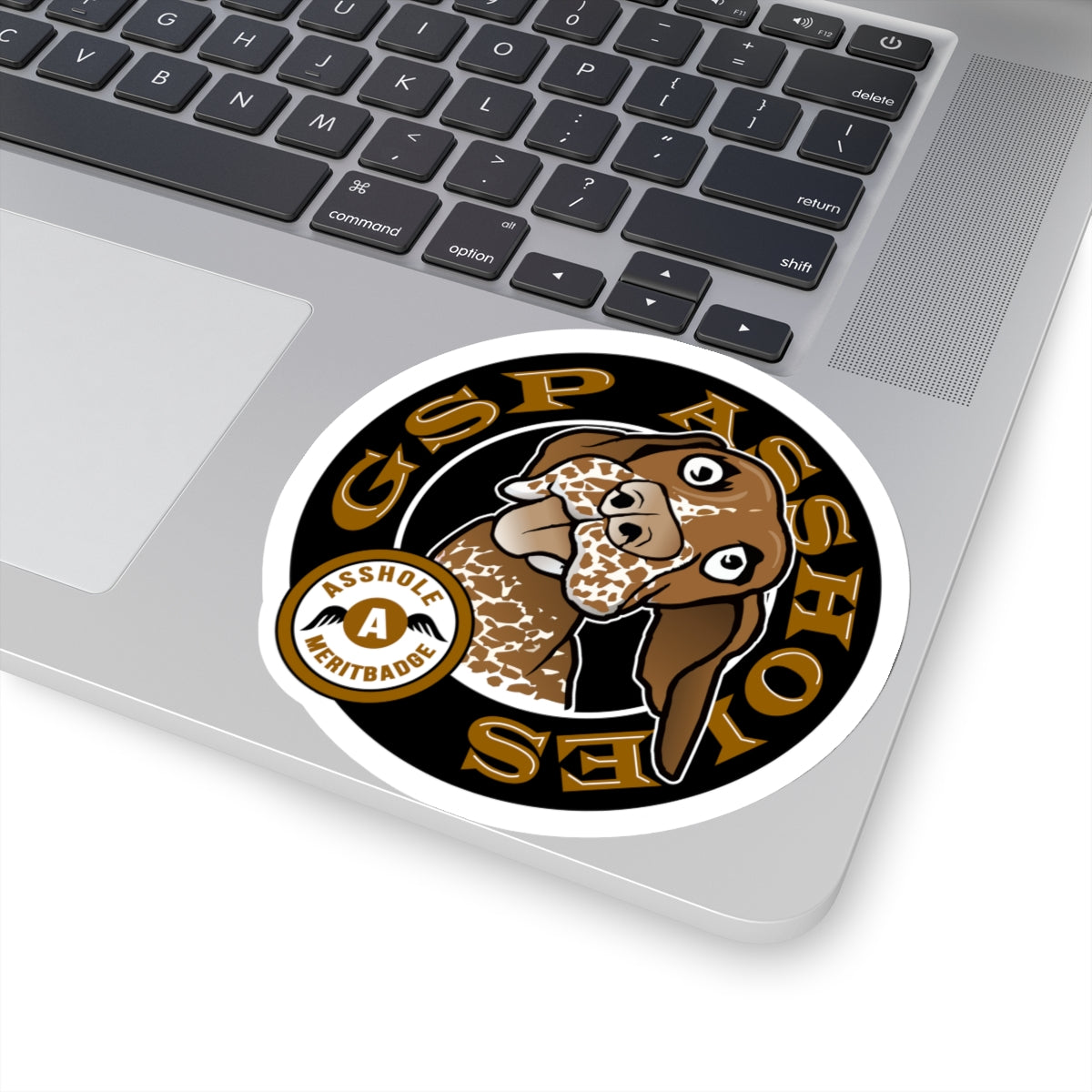 Official GSP AH Sticker Brown