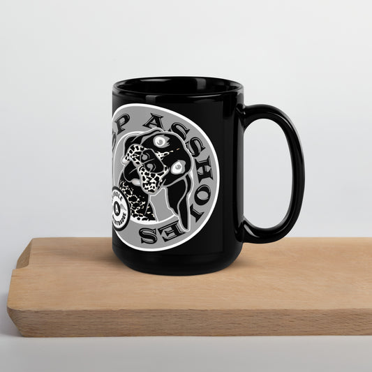 Glossy Mug Black B&W